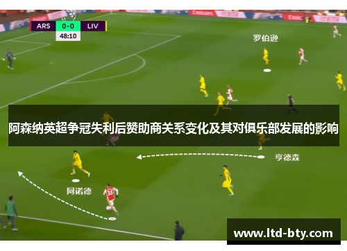 阿森纳英超争冠失利后赞助商关系变化及其对俱乐部发展的影响